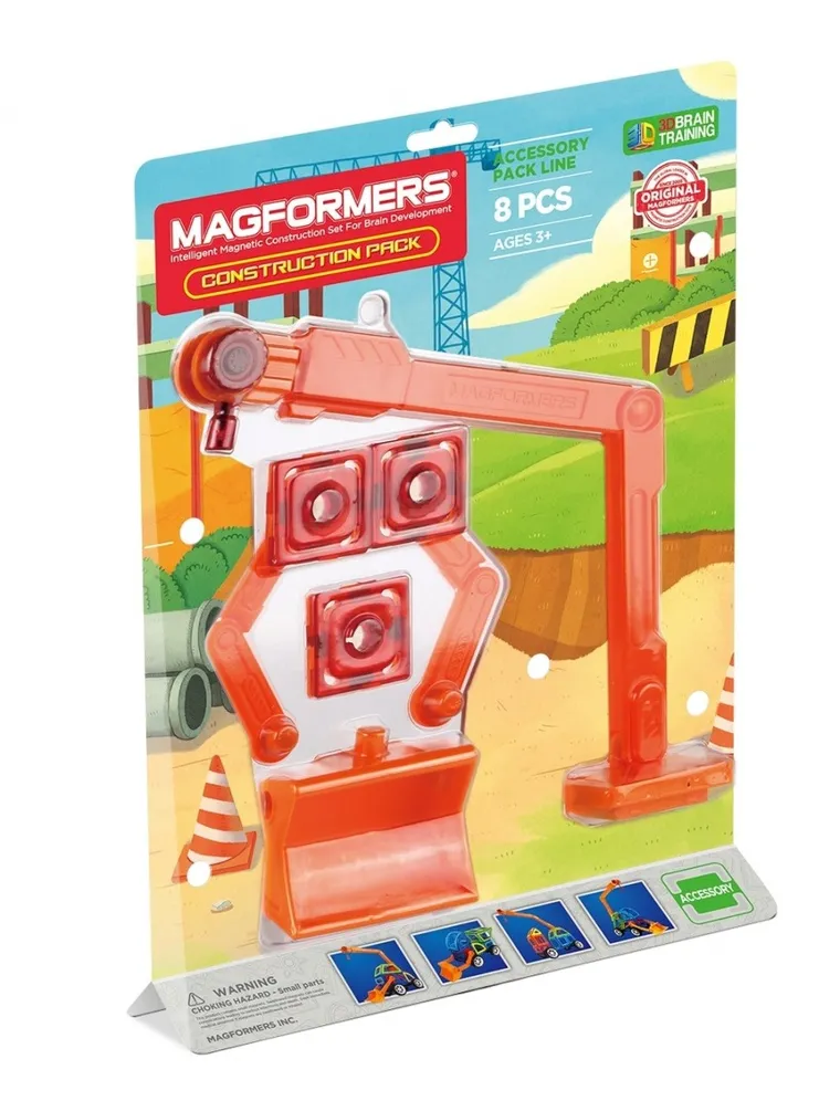 Magformers, Accessory, klocki magnetyczne, zestaw uzupełniający, 8 elementów