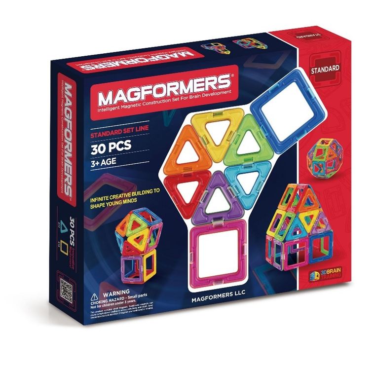 Magformers, Klocki magnetyczne, 30 elementów, 63076