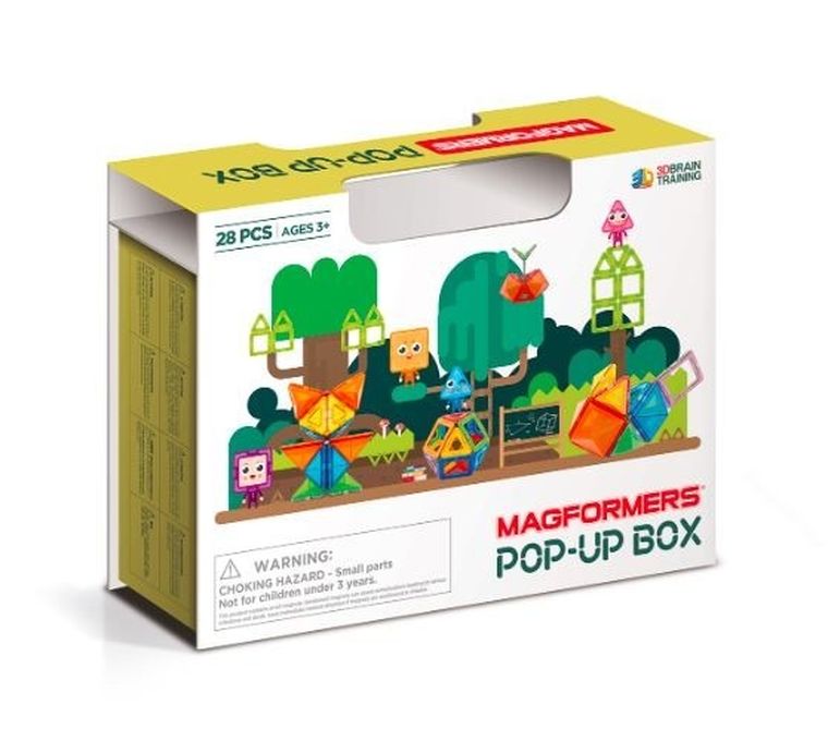 Magformers, Pop-Up, klocki magnetyczne, 28 elementów