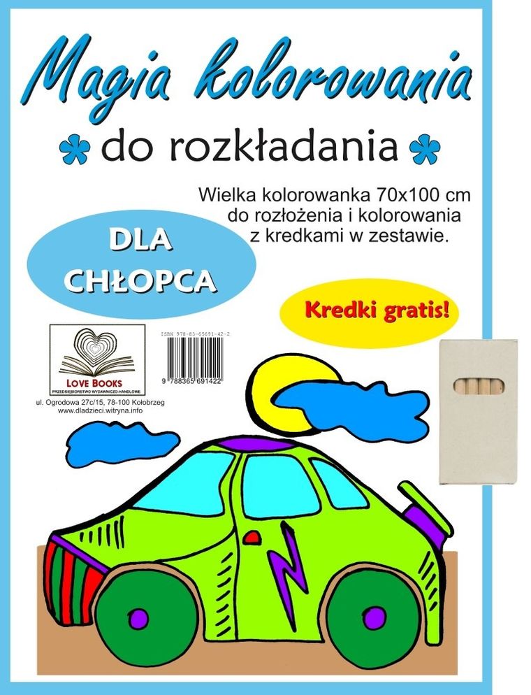Magia kolorowania. Dla chłopca