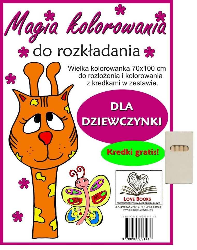 Magia kolorowania. Dla dziewczynki