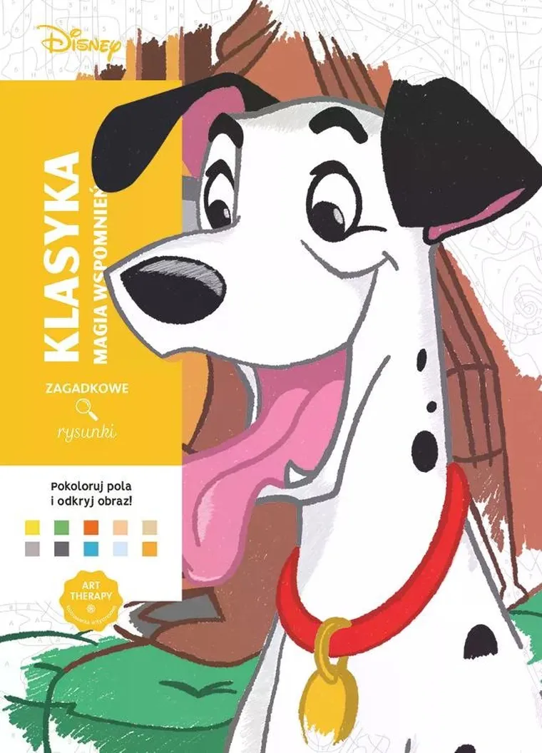 Magia wspomnień. Art therapy. Kolorowanka antystresowa. Disney. Klasyka. Zagadkowe rysunki