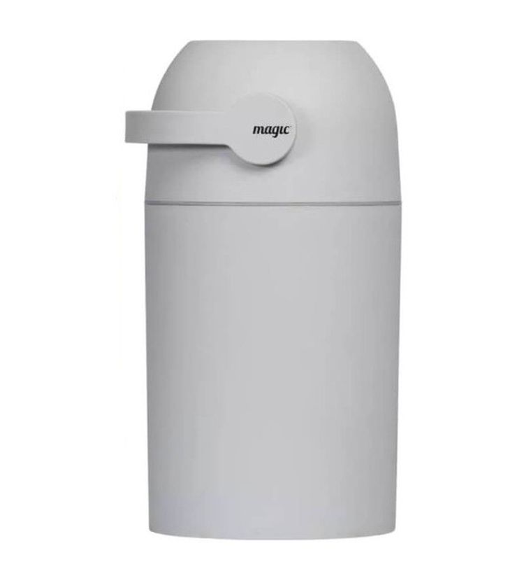 Magic, pojemnik na pieluchy, szary + worki