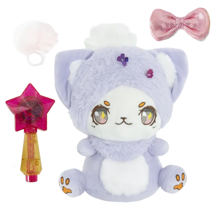 Magical Cute Pet, Kawaii, maskotka do ozdabiania, lisek