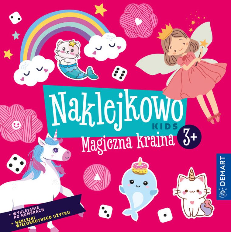 Magiczna kraina. Naklejkowo Kids 3+