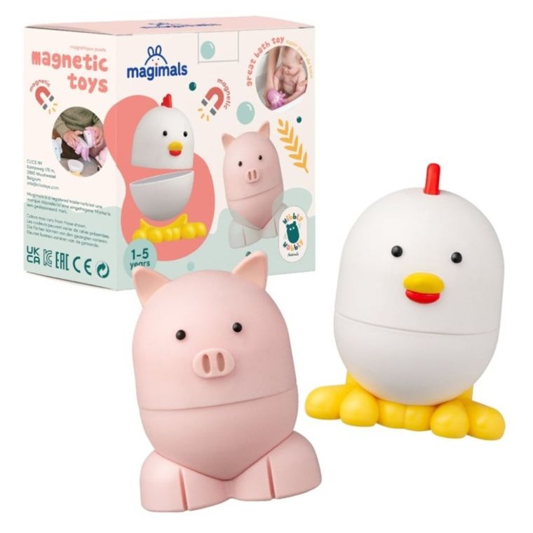 Magimals, farma, figurki magnetyczne, zabawka do kąpieli