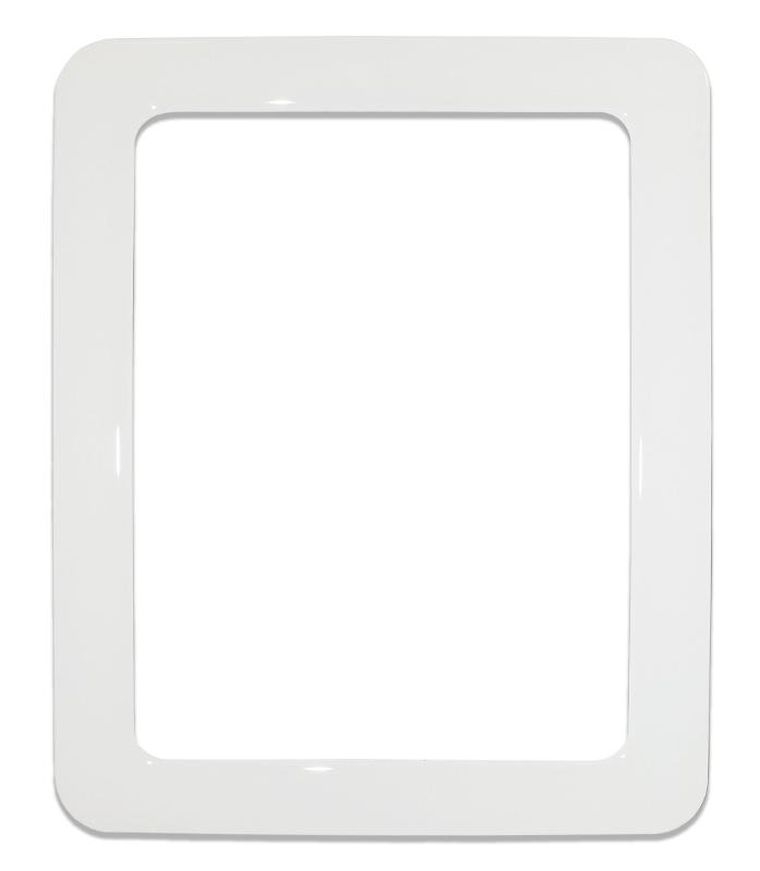 Magnetyczna ramka samoprzylepna, 19-23,8 cm, biała