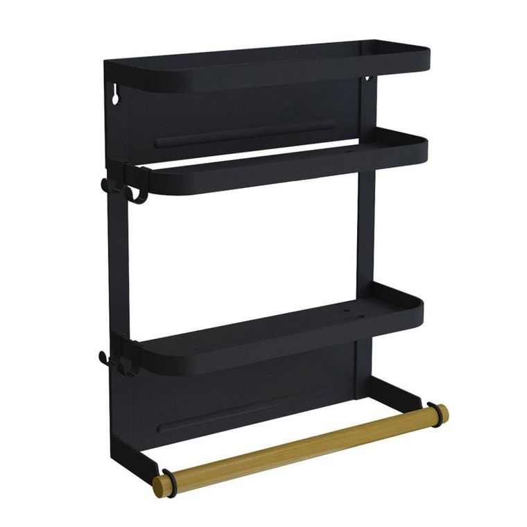 Magnetyczny organizer na akcesoria kuchenne, dwupoziomowy