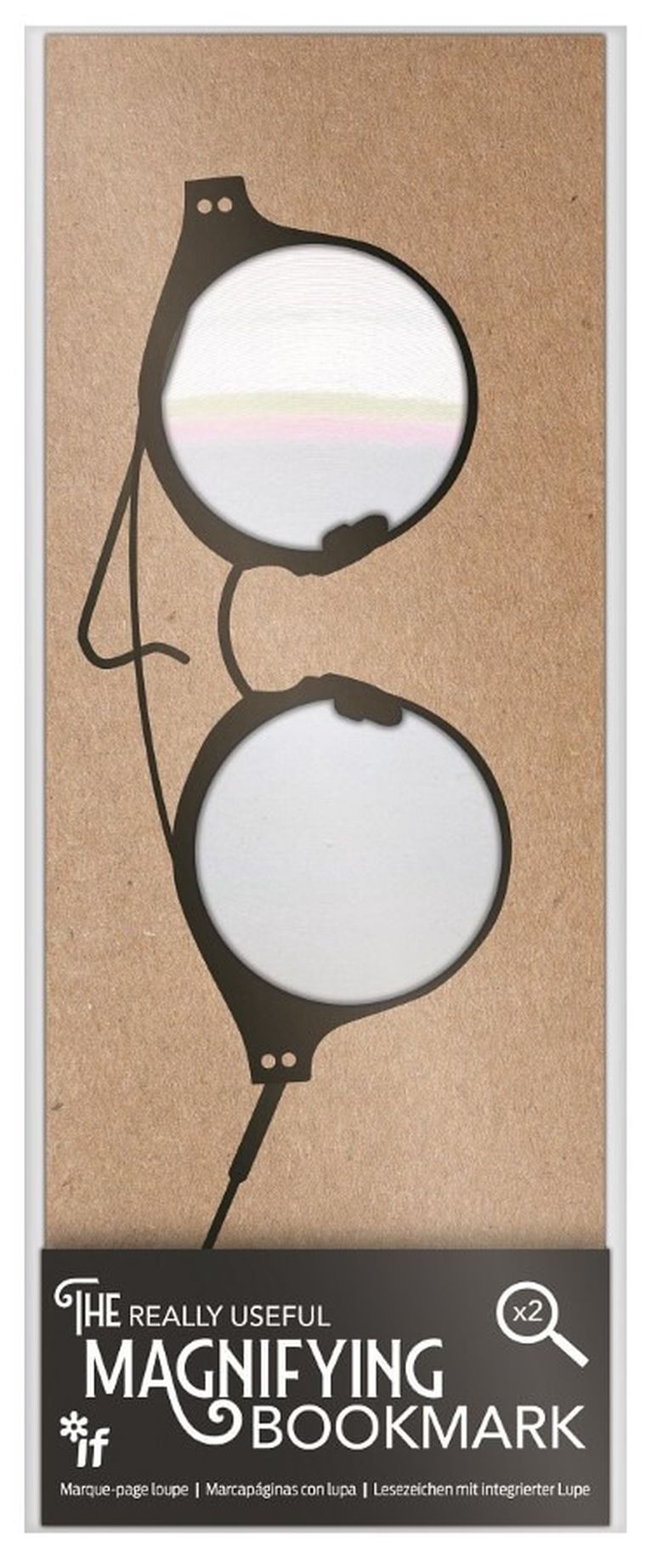 Magnifying Bookmark, zakładka do książki - lupa, Academics
