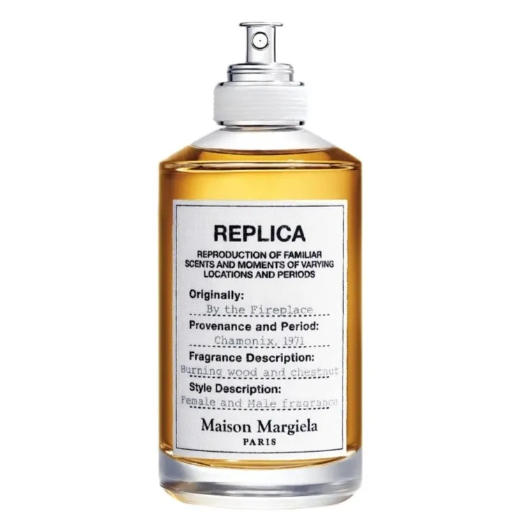 maison margiela by the fireplace