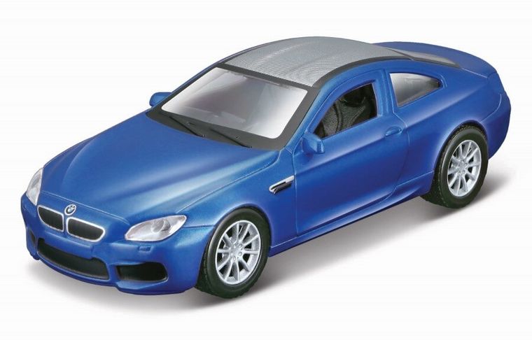 Maisto, BMW M6, pojazd, niebieski