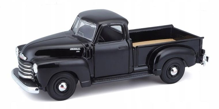 Maisto, Chevrolet 3100 Pick-up 1950, pojazd, model kompozytowy, czarny, 1:25