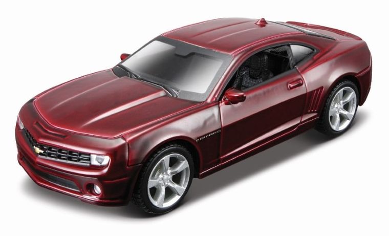 Maisto, Chevrolet Camaro SS 2010, samochód, model, bordowy