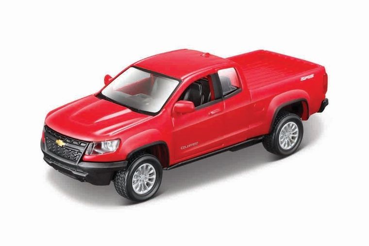 Maisto, Chevrolet Colorado ZR2 2017, model pojazdu, czerwony