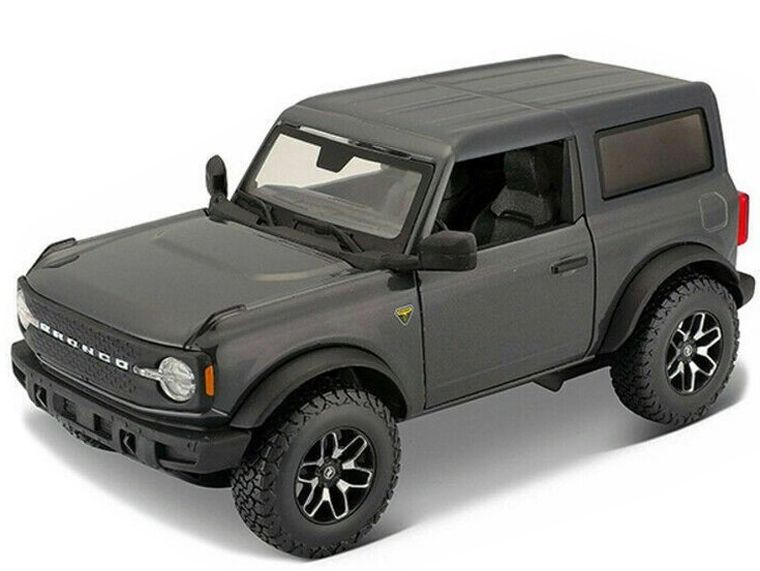 Maisto, Ford Bronco Badlands 2021, model kompozytowy, szary