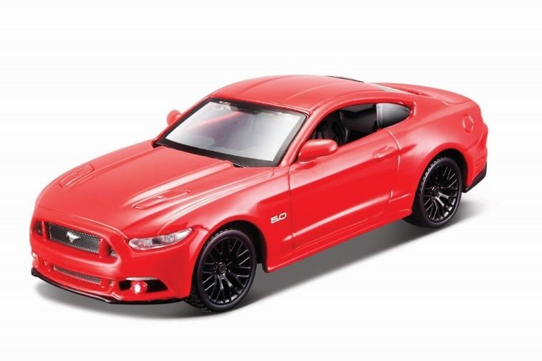 Maisto, Ford Mustang GT 2015, model, czerwony