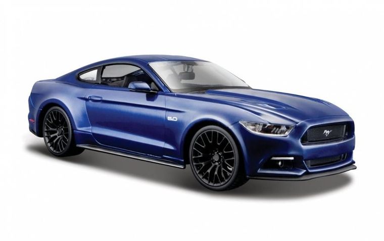Maisto, Ford Mustang GT 2015, model kompozytowy, 1:24, niebieski