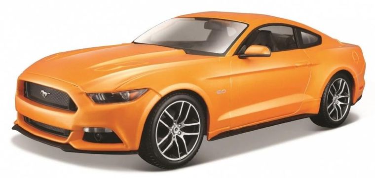 Maisto, Ford Mustang GT 2015, pojazd, model kompozytowy, pomarańczowy, 1:24