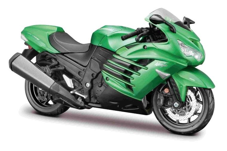 Maisto, Kawasaki Ninja ZX-14R, model motocykla, zielony
