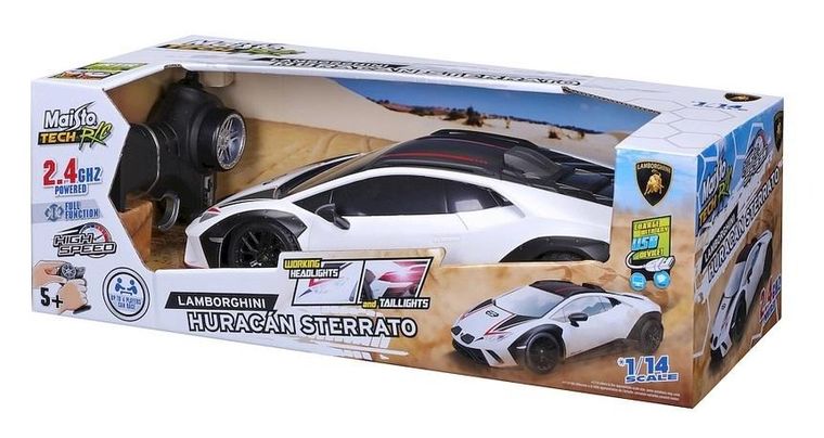 Maisto, Lamborghini Huracan Sterrato, pojazd zdalnie sterowany, 1:14