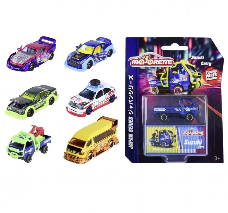 Majorette, Japan Series Deluxe, model pojazdu, resorak, 1:64, 1 szt.