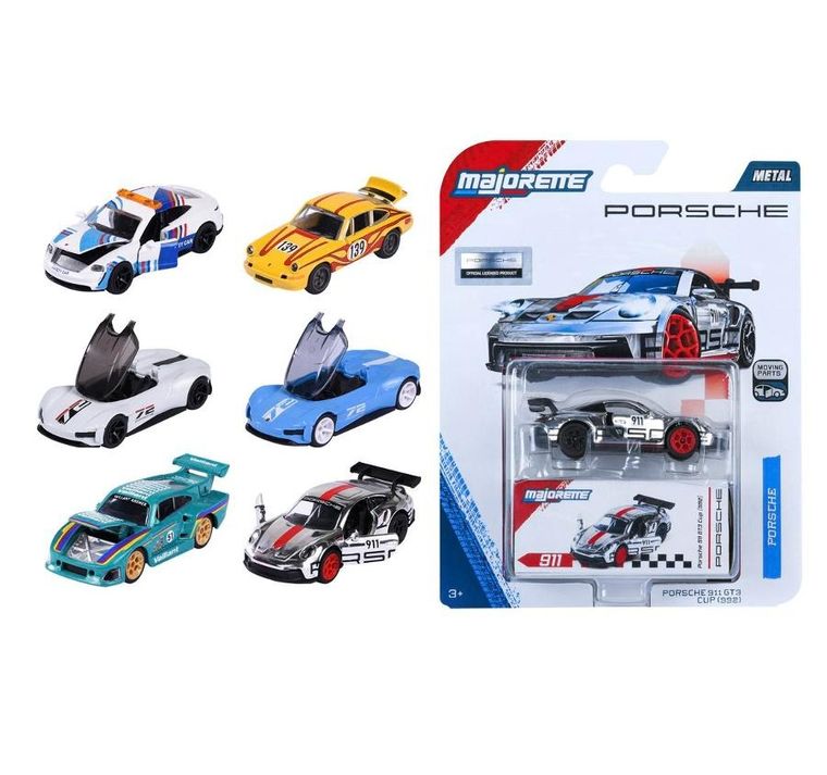 Majorette, Porsche, model pojazdu, resorak, 1:64, 1 szt.