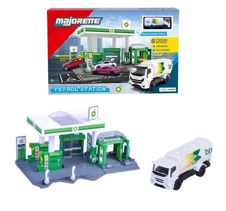 Majorette, stacja benzynowa bp + auto