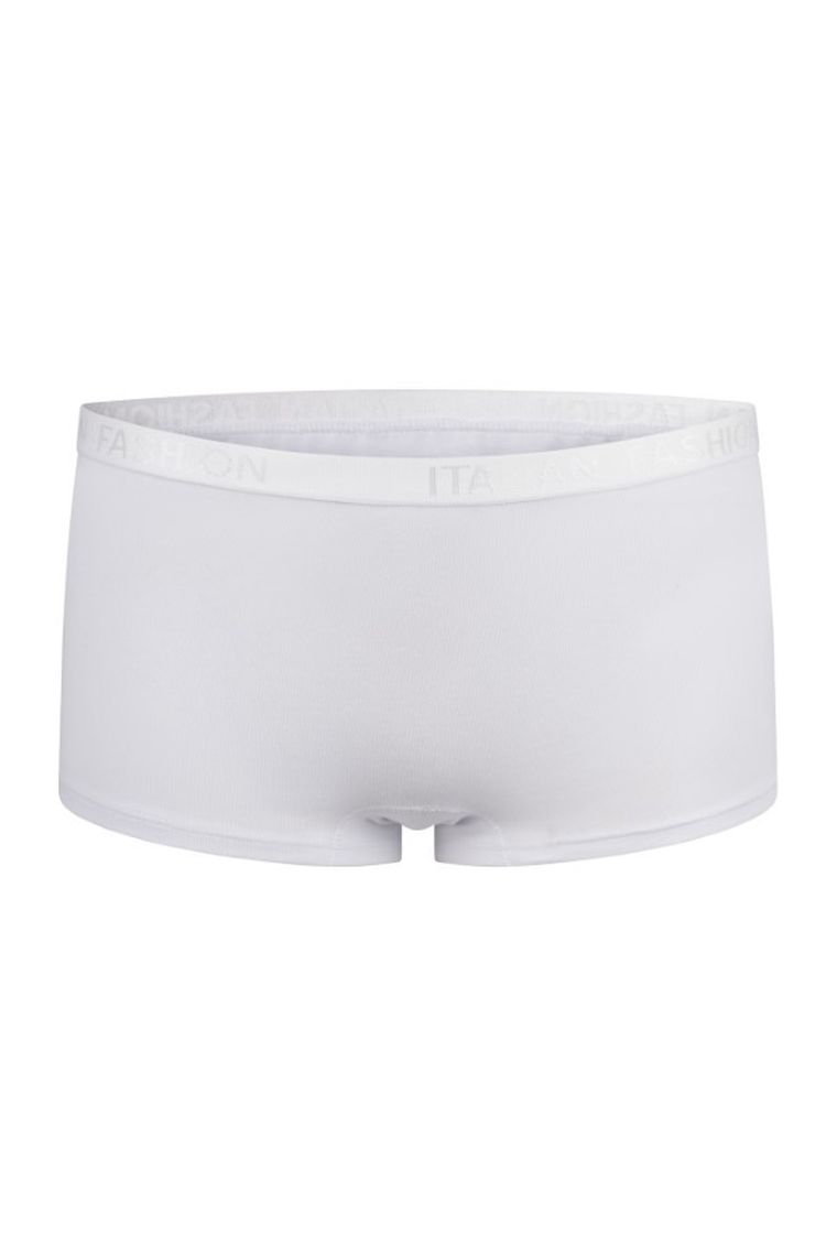 Majtki bokserki dziewczęce, białe, Nikola, Italian Fashion
