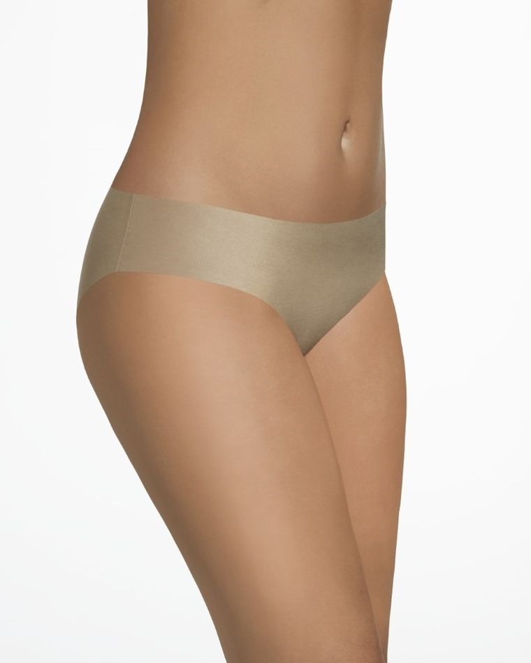 Majtki damskie, beżowe, Bas Bleu