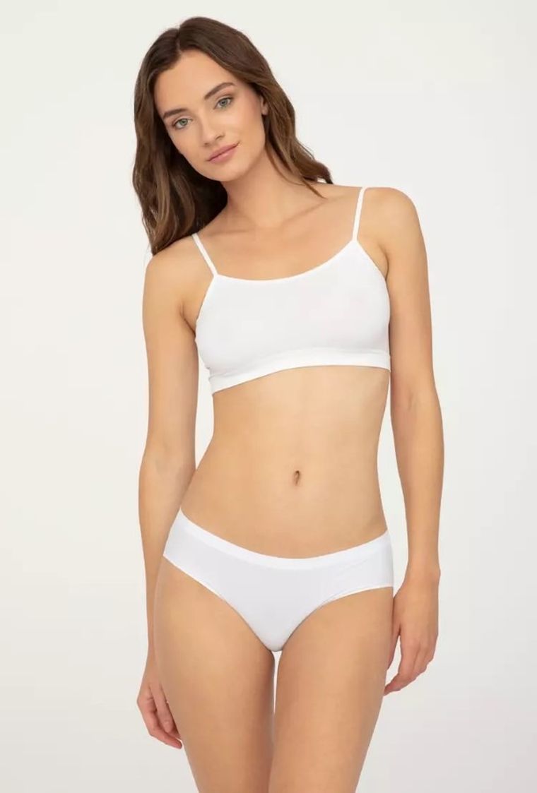 Majtki figi damskie, białe, Bikini Ultra Comfort, Gatta
