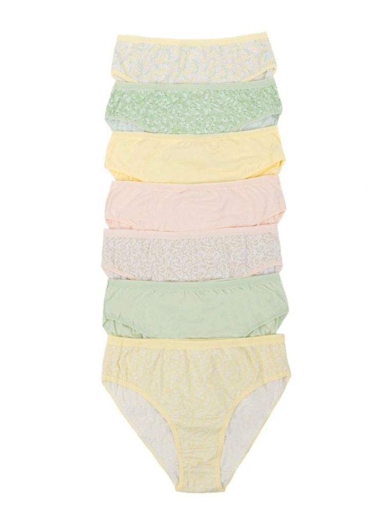 Majtki figi damskie, mix, zestaw, 7 szt., Berrak