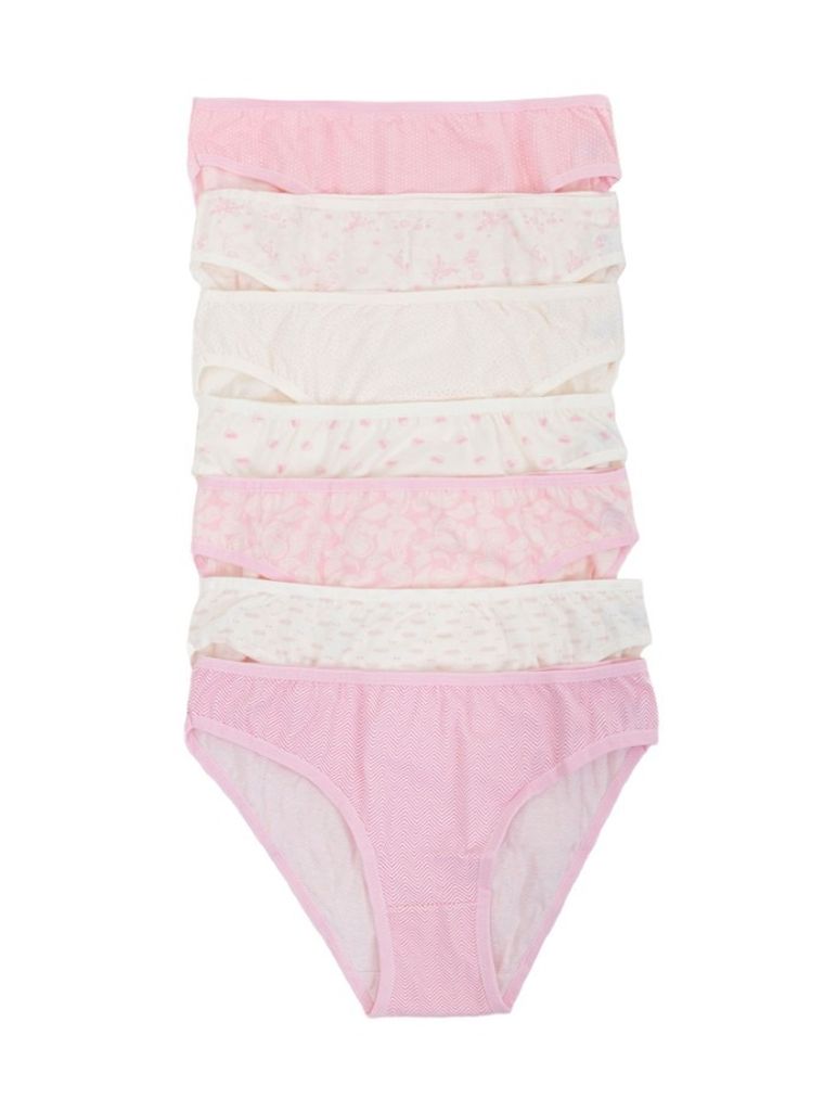 Majtki figi damskie, mix, zestaw, 7 szt., Berrak