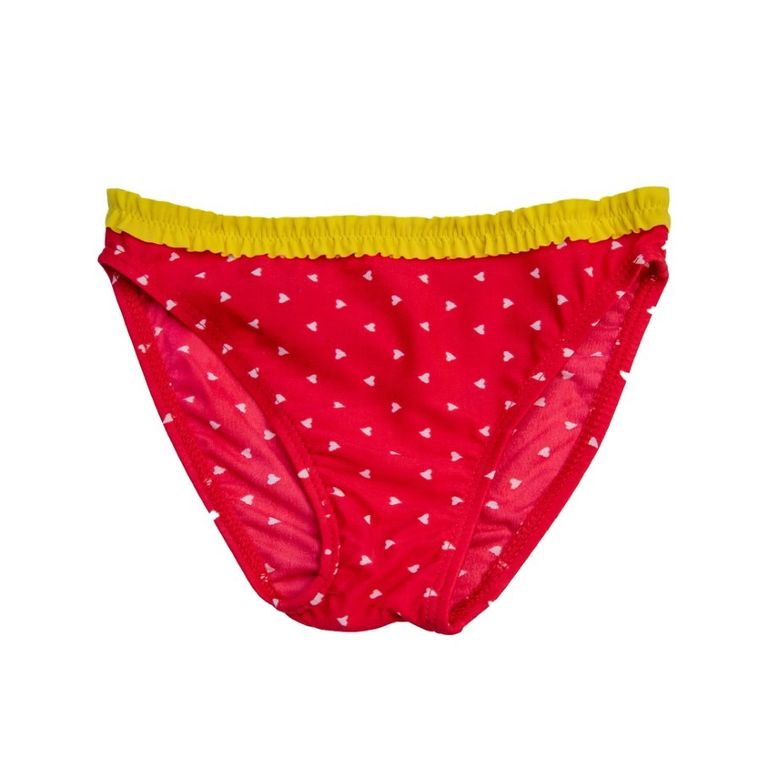 Majtki kąpielowe dziewczęce, czerwone, Mariss