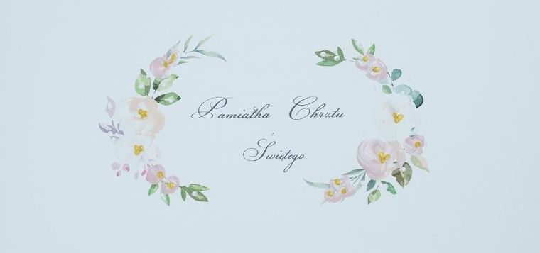 Mak, karnet, Chrzest, dziewczynka