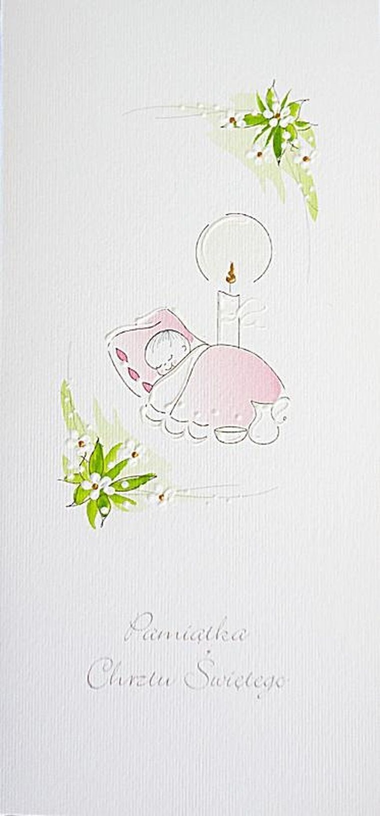 Mak, karnet, Chrzest, niemowlę, dziewczynka