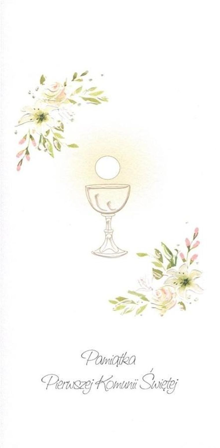 Mak, karnet DL, Komunia, Hostia i kielich