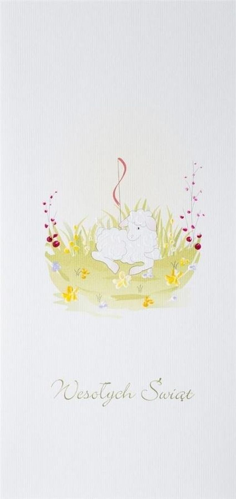 Mak, karnet, wielkanoc, baranek