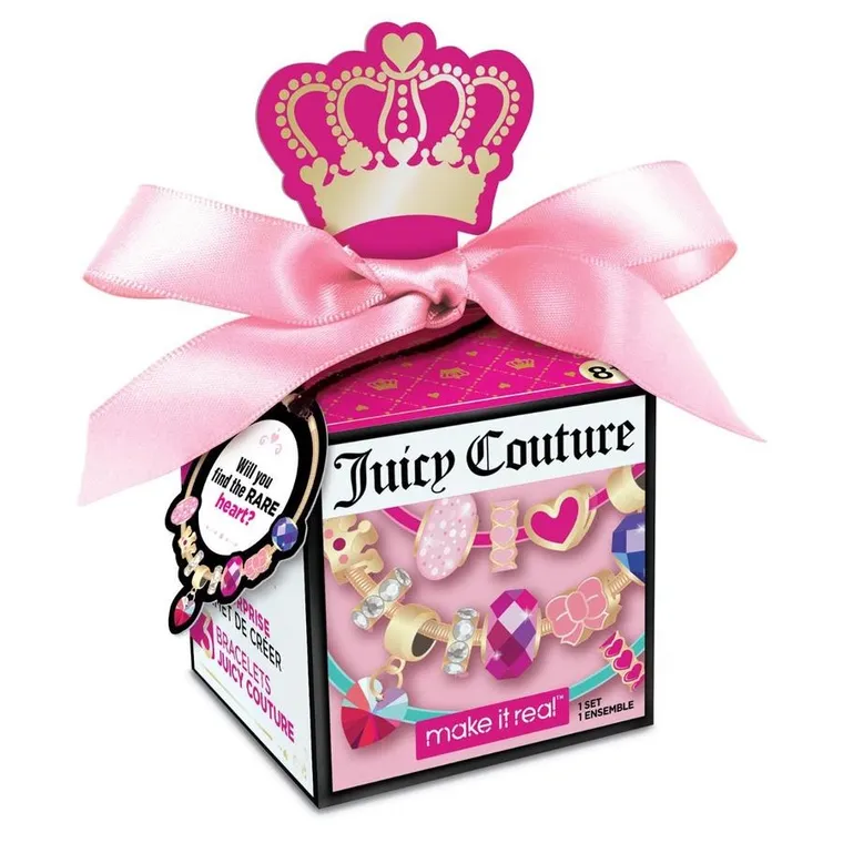 Make it Real, Juicy Couture, Dazzling, zestaw do tworzenia bransoletek, niespodzianka
