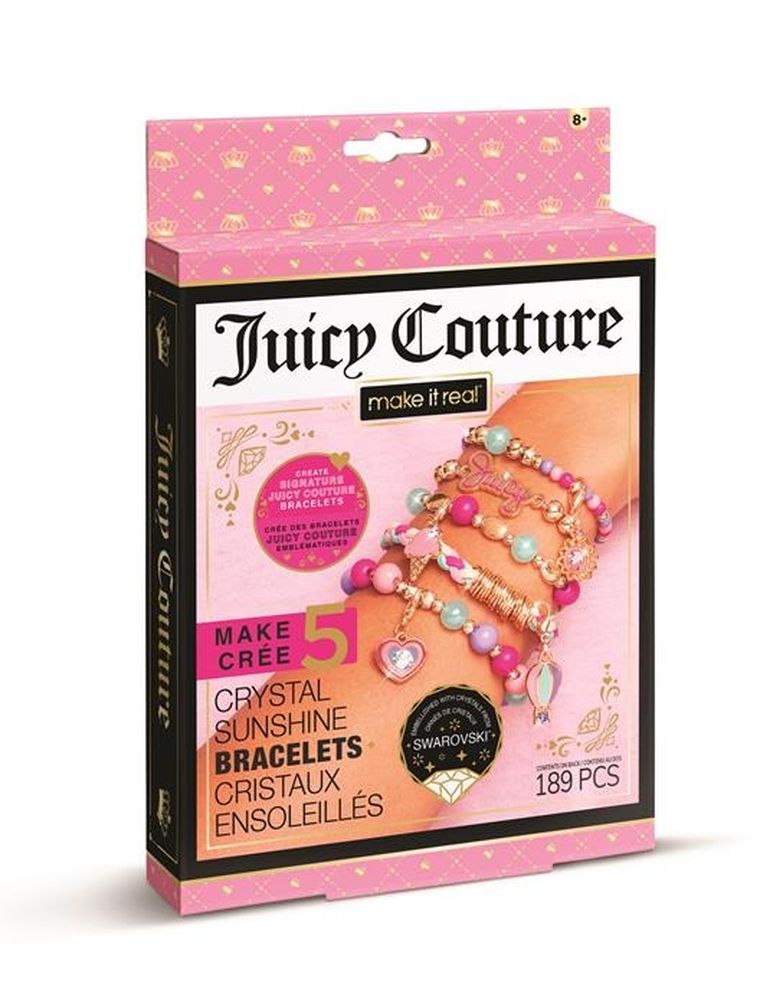 Make it Real, Juicy Couture, Mini Crystal Sunshine, zestaw do tworzenia bransoletek