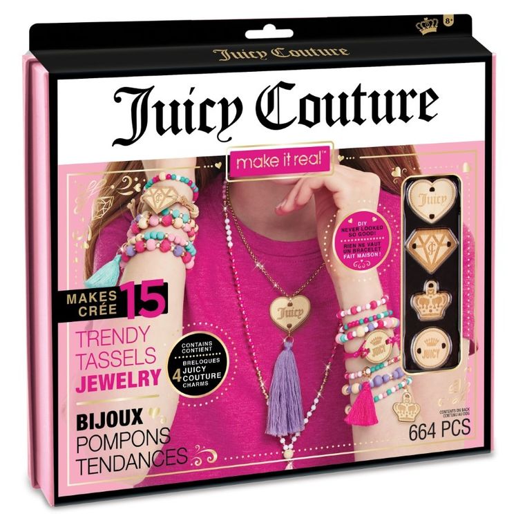 Make it Real, Juicy Couture, Trendy Tassels, zestaw do tworzenia bransoletek