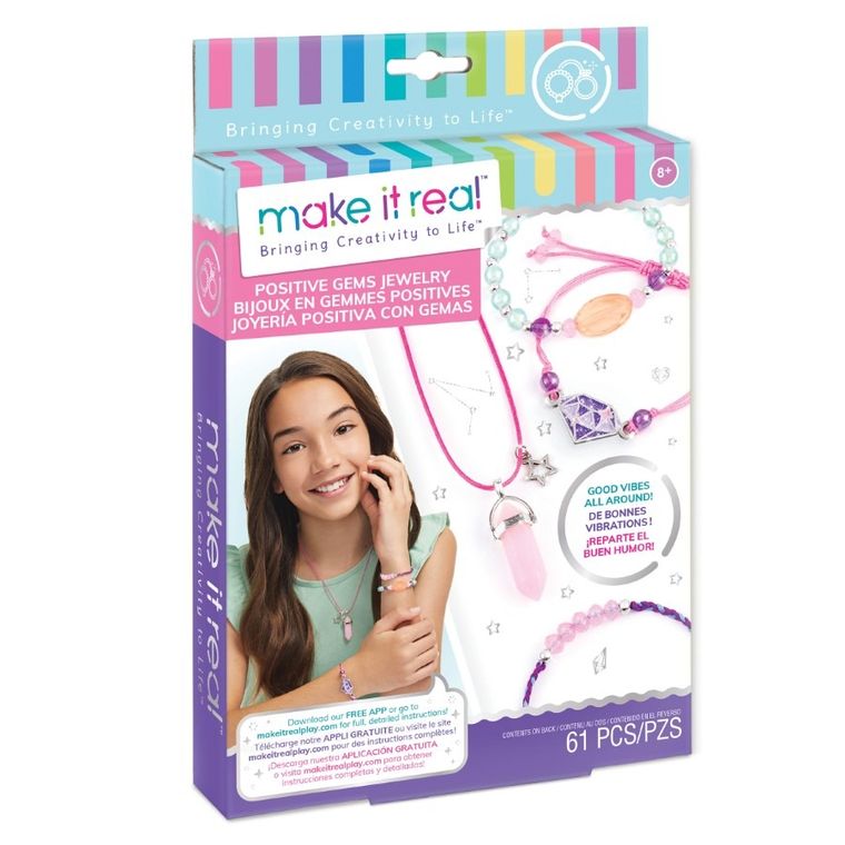 Make it Real, Positive Gems, zestaw do tworzenia biżuterii