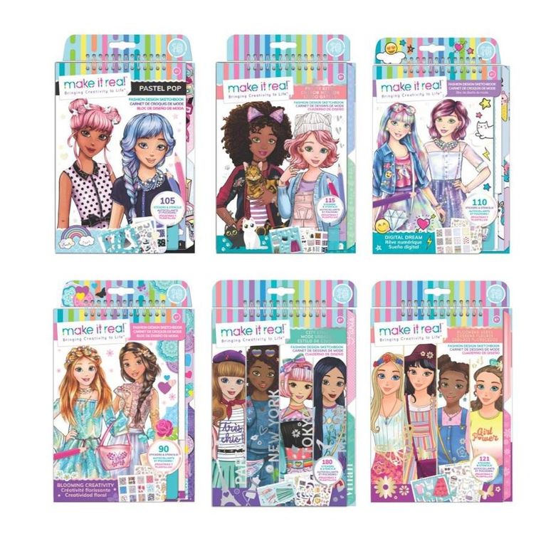 Make it Real, szkicownik, zestaw kreatywny