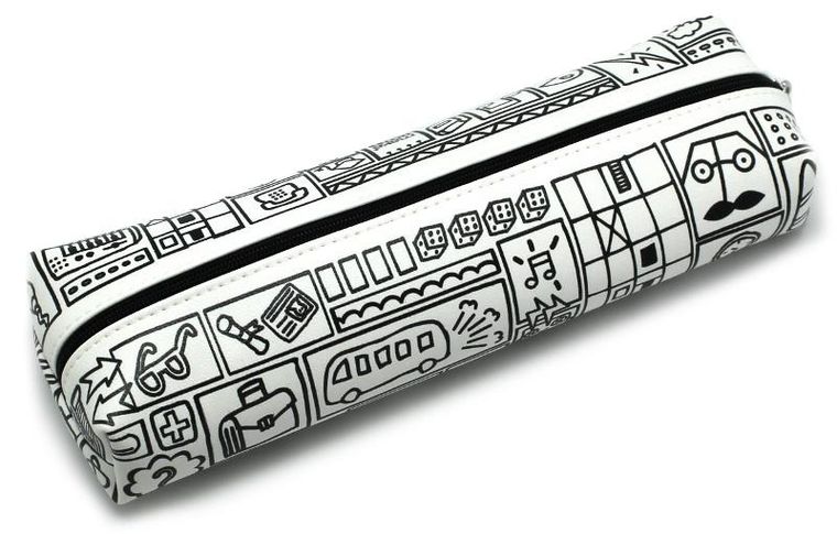 Make Notes, Doodle, piórnik tuba, wzory