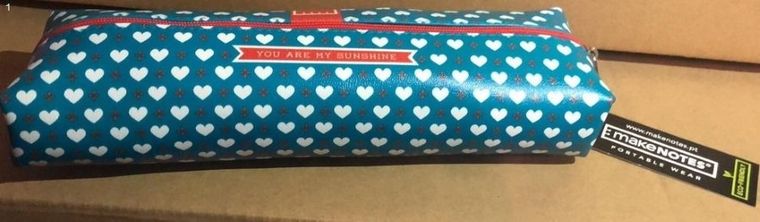 Make Notes, piórnik Hearts, duży