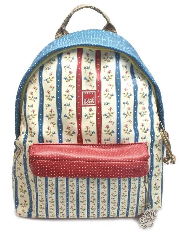 Make Notes, plecak Vintage B, duży, paski