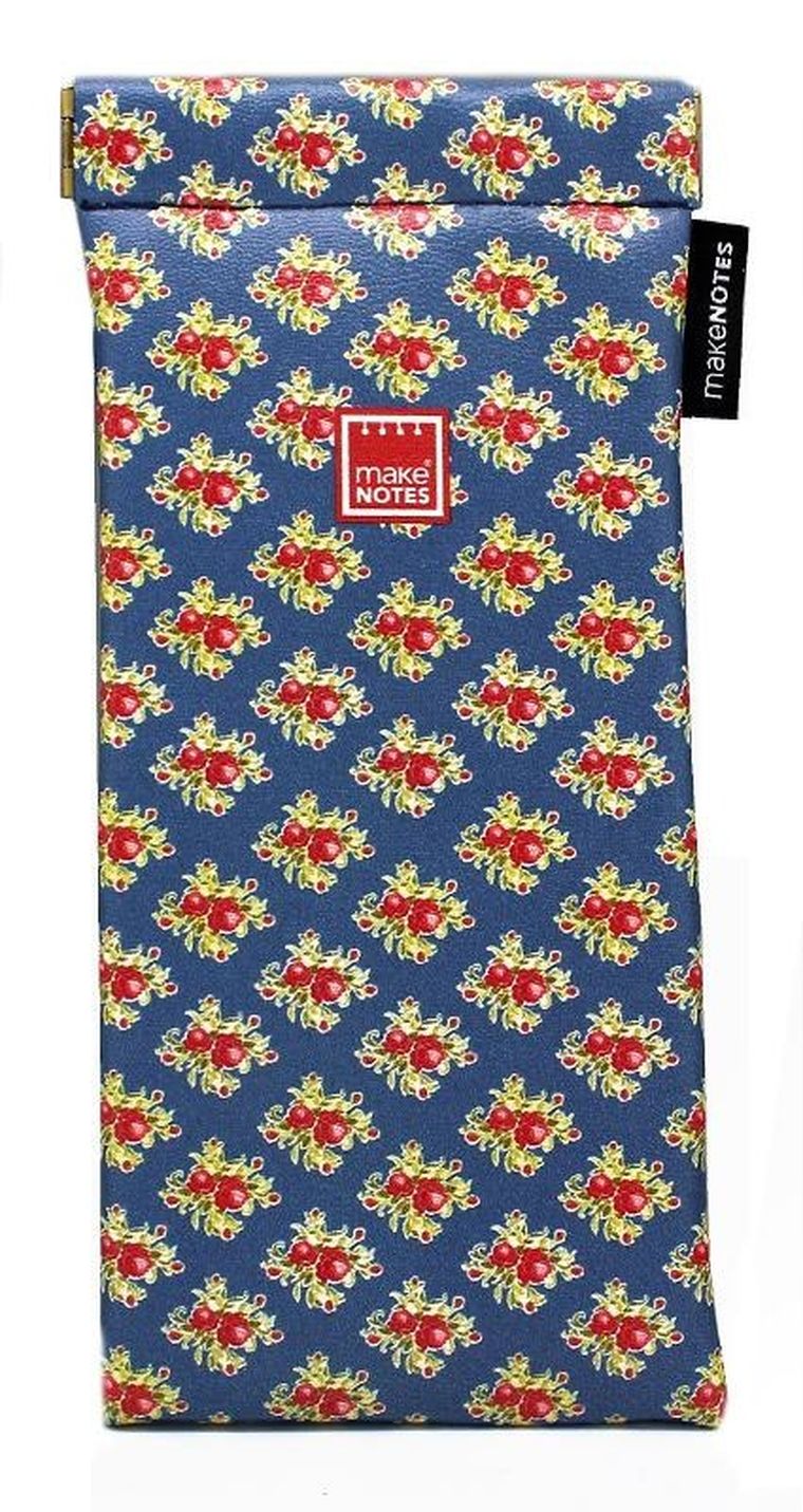 Make Notes, Vintage B, etui na okulary, granatowe