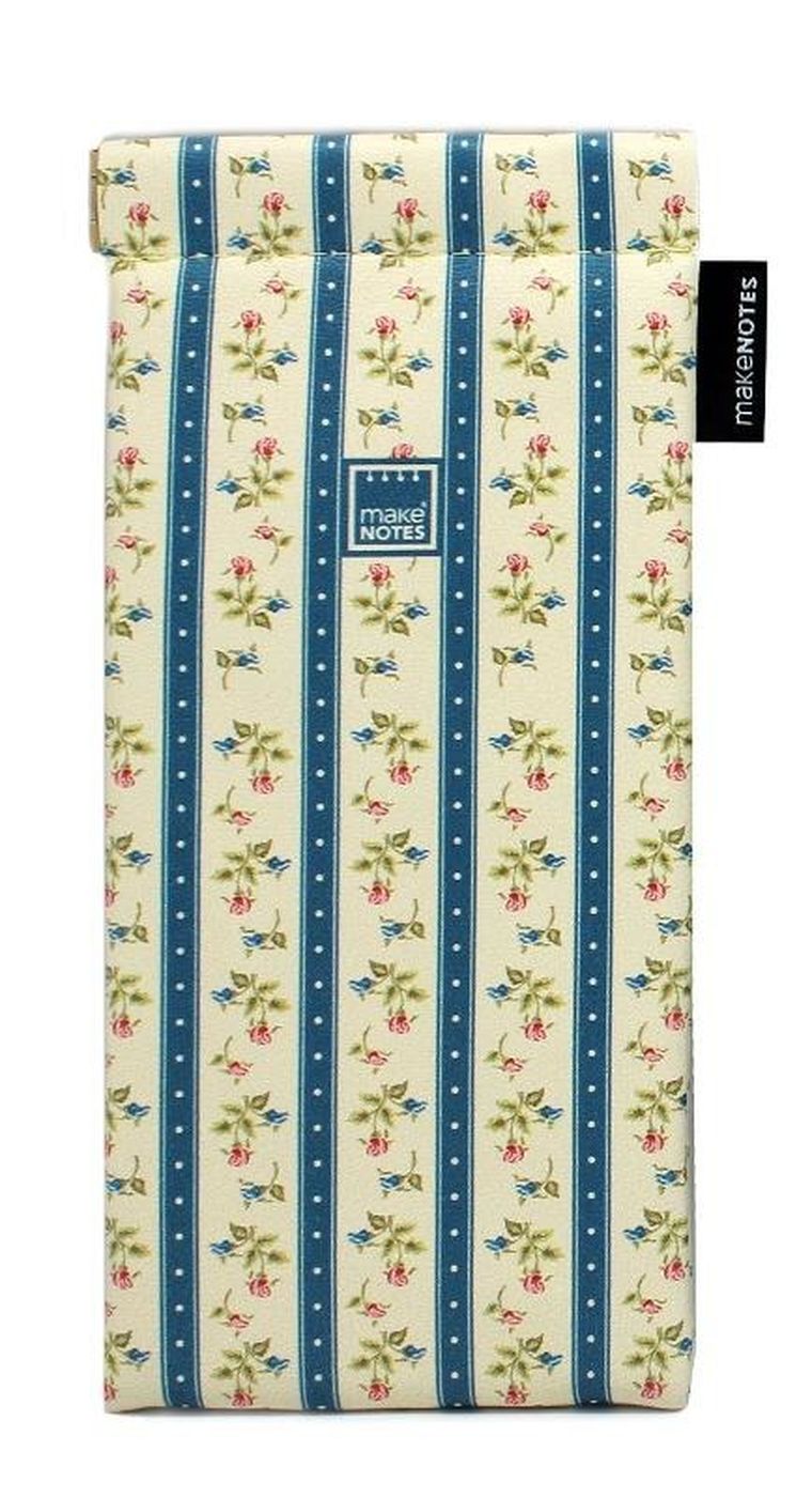 Make Notes, Vintage B, etui na okulary, żółte