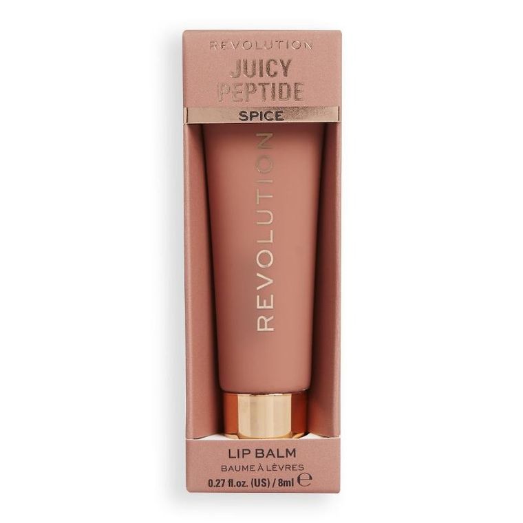 Makeup Revolution, Juicy Peptide, balsam-błyszczyk do ust, Spice, 8 ml
