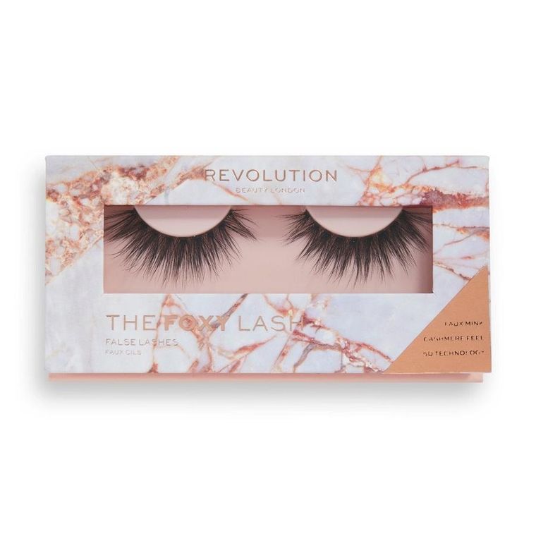 Makeup Revolution, The Foxy Lash False Lashes 5D, para sztucznych rzęs na pasku