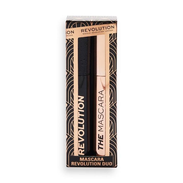 MakeUp Revolution, zestaw, Mascara Revolution Duo